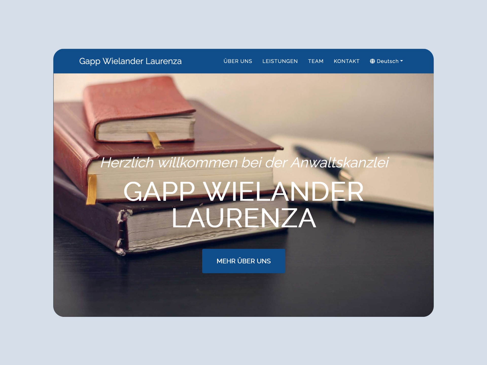 Picture describing the GWL Webpage project